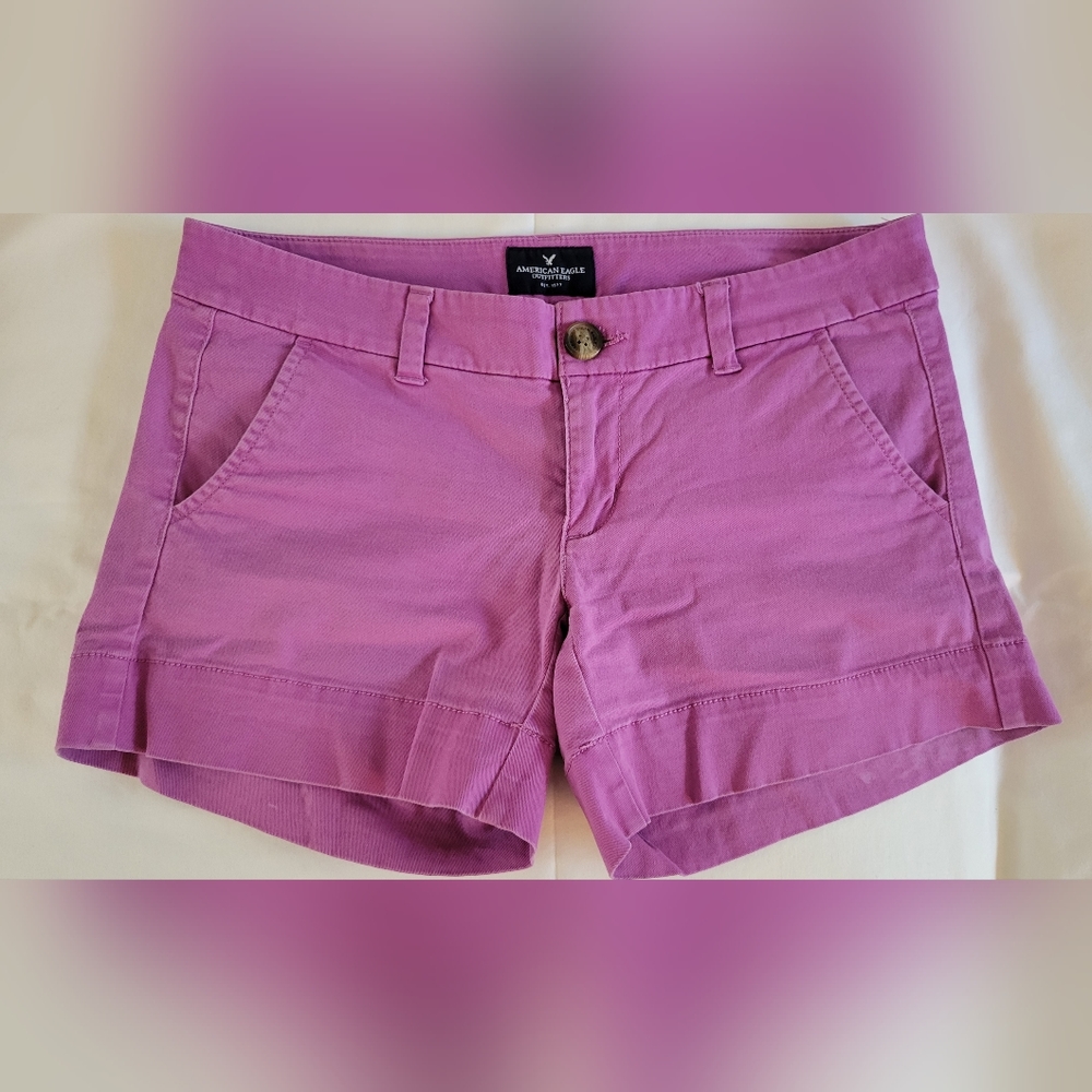 American Eagle Shorts, Magenta, 2